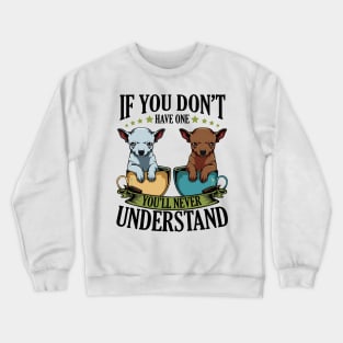 Chihuahua Dog Crewneck Sweatshirt